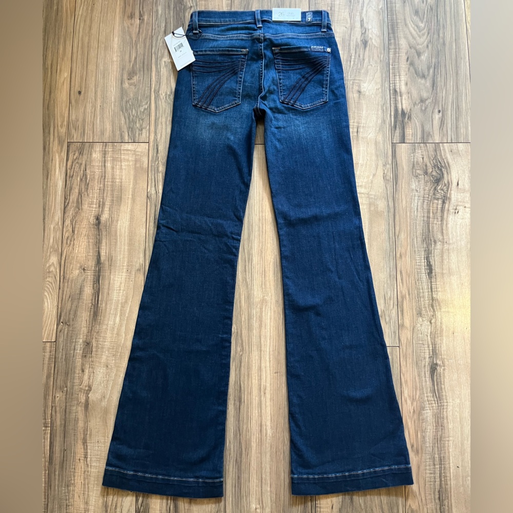 7 FOR ALL MANKIND DOJO Original Trouser Jeans 26 Wash XRT- SEE DESCRIPTION - Picture 12 of 15